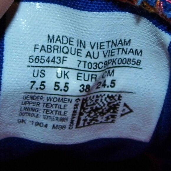 CONVERSE Chuck Taylor All Star Shoreline Black Sneakers Womens Size 7.5 - Picture 7 of 7